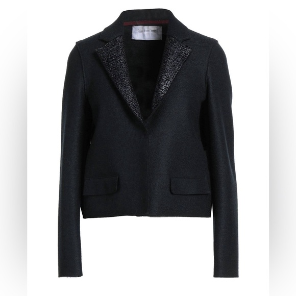 Cropped Blazer Pure Virgin Wool, NWT - Picture 1 of 11